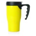 Double Walled Plastic Thermo Travel Mug